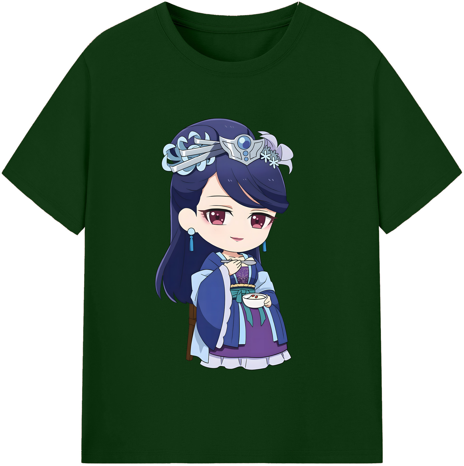 （画像用） 薬屋のひとりごと The Apothecary Diaries 綿100％半袖Tシャツ（フロントプリント）